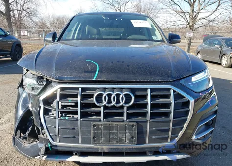 2022 Audi Q5 Premium 40 Tfsi Quattro S Tronic from USA, damaged, VIN WA1ABAFY2N2114654